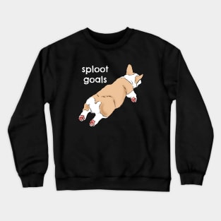 Funny Corgi Sploot Crewneck Sweatshirt